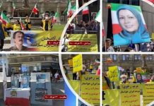 Wahl im Iran: MEK Unterstützer verbreiten weiter Aufrufe zum Boykott