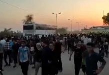 Der dritte Tag des Aufstandes der Menschen von Khusistan in Ahwaz, Shush, Karkheh, Susangerd und Kut-abdollah