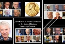 Iran: Gemeinsamer Brief von Nobelpreisträgern an den UN Generalsekretär bezüglich des Massakers von 1988