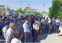 Protest von Lehrern in 14 iranischen Städten