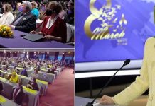 Konferenz zum Internationalen Frauentag unter der Beteiligung von 170 politischen Persönlichkeiten aus 37 Ländern