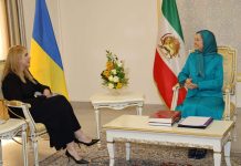 Ukrainische Abgeordnete Kira Rudik trifft sich mit der gewählten Präsidentin des NWRI in Ashraf – 3
