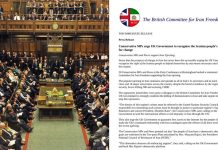 Dutzende Abgeordnete aus Großbritannien unterstützen die Iran – Proteste