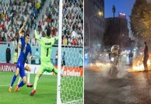 Das Fußballteam des iranischen Regimes verliert, die Iraner gewinnen