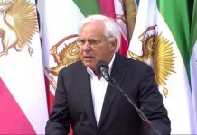 Senator Robert Torricelli an westliche Staatsführer: Stellen Sie sich auf die Seite des iranischen Volkes, nicht auf die seiner Unterdrücker