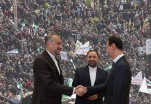 Besuch des Irans Außenminister in Damaskus inmitten syrischer Aufstände