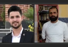 Hinrichtung des gefangenen Protestierers Qobadlou und des sunnitischen politischen Gefangenen Farhad Salimi nach 14 Jahren Haft