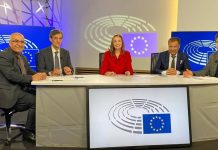 Rundtischgespräch zu Iran-Themen mit Italiens MEP im EU- Parlament