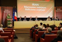 Französisches Parlament empfängt die gewählte NWRI-Präsidentin Rajavi mit ihrem Aufruf zum demokratischen Wandel im Iran