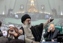 Machtkämpfe zugleich mit der zweiten Runde der Scheinwahlen für das Parlament im Iran