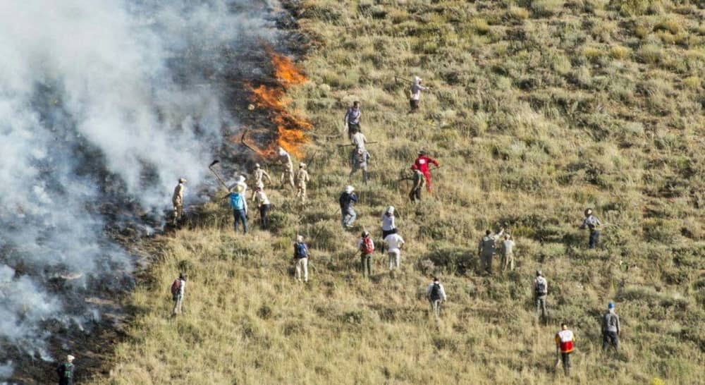 Ausgedehnte Waldbrände verwüsten Wälder im ganzen Iran