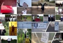 Rebellische Aktion als Antwort auf die Welle der brutalen Hinrichtungen im Iran Mutiger Angriff auf den IRGC