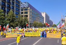 Berlin: Iraner demonstrieren für Freiheit, Demokratie und gegen jede Form der Diktatur