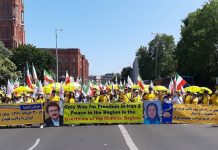 Ruf nach Wandel: Iraner in Berlin fordern Ende der Diktatur