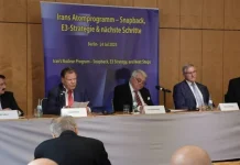 Konferenz in Berlin: Snapback statt Stillstand – Europas Verantwortung