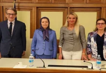 Italienischer Senat hört Maryam Rajavi zu Regimeverbrechen im Iran