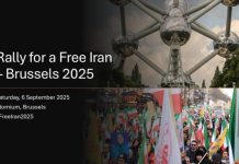 Kundgebung für einen freien Iran – Brüssel, 6. September 2025