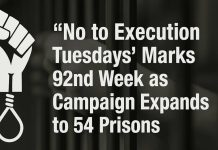„Nein zu Hinrichtungsdienstagen“: Bewegung erreicht 54 Gefängnisse im Iran