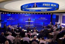 Senator Torricelli bei „Free Iran 2026“: Die Freiheit muss auf den Straßen von Teheran errungen werden.