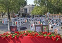 Wochenbericht: NWRI-Unterstützer protestieren gegen zunehmende Hinrichtungen im Iran